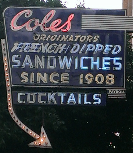 coles sign